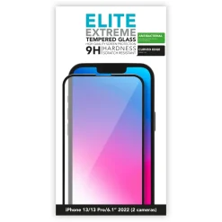 Linocell Skjermbeskytter|Elite Extreme Curved Skjermbeskytter for iPhone 13, 13 Pro, 14, 16e og 17e