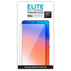 Linocell Skjermbeskytter|Elite Extreme Curved Skjermbeskytter for Galaxy S21 Ultra