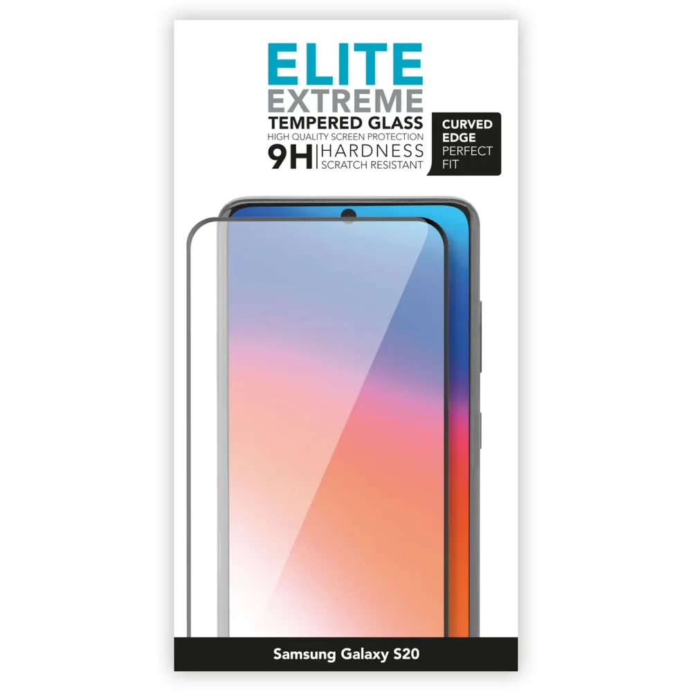 Linocell Skjermbeskytter|Elite Extreme Curved Skjermbeskytter for Galaxy S20