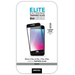 Linocell Skjermbeskytter|Elite Extreme Curved for iPhone 6, 7 og 8 Plus