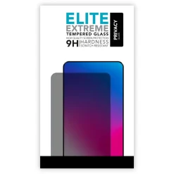 Linocell Skjermbeskytter|Elite Extreme Privacy Glass Skjermbeskytter for iPhone 14 Pro Max