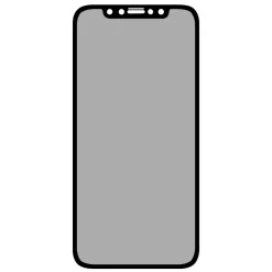 Linocell Skjermbeskytter|Elite Extreme Privacy Glass Skjermbeskytter for iPhone 11 Pro/X/Xs