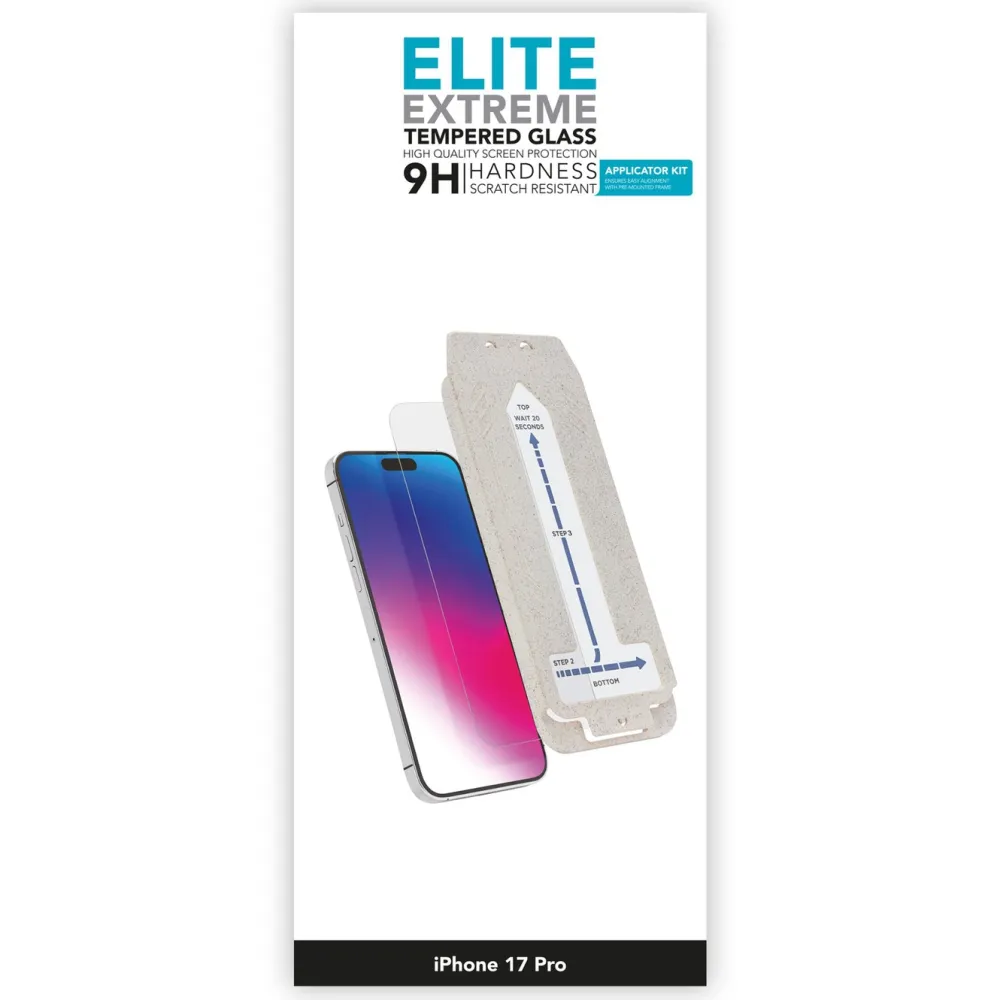 Linocell Skjermbeskytter|Elite Extreme Skjermbeskytter for iPhone 17 Pro
