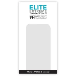 Linocell Skjermbeskytter|Elite Extreme Skjermbeskytter for iPhone 15 Plus