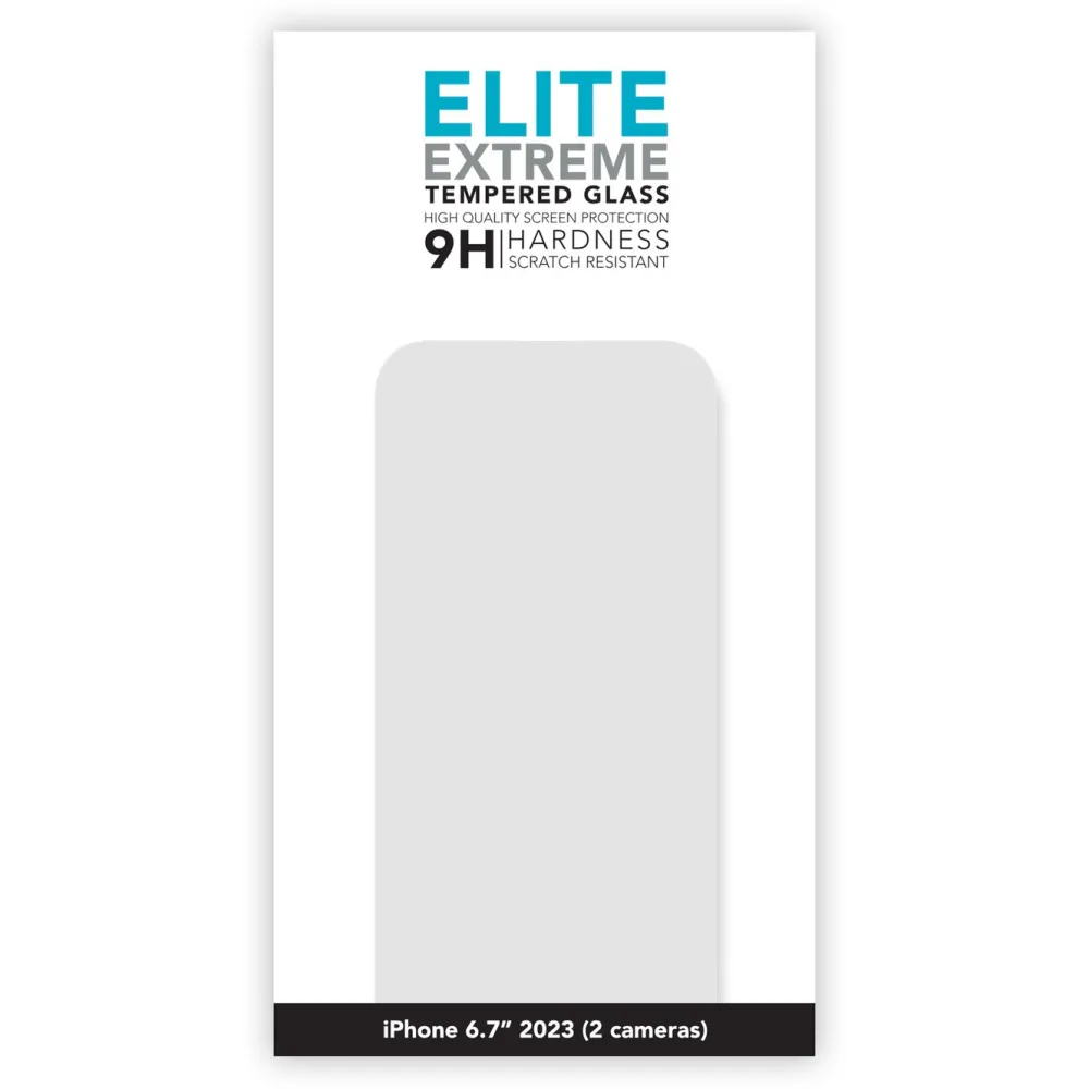 Linocell Skjermbeskytter|Elite Extreme Skjermbeskytter for iPhone 15 Plus