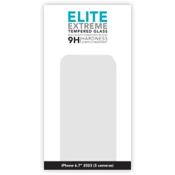 Linocell Skjermbeskytter|Elite Extreme Skjermbeskytter for iPhone 15 Pro Max