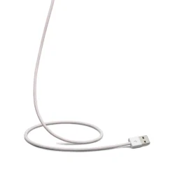 Linocell Kabler Og Adaptere|Lightning|Flettet USB-A- til Lightning-kabel Rosa 2 m