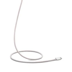 Linocell Kabler Og Adaptere|Lightning|Flettet USB-C- til Lightning-kabel Rosa 2 m