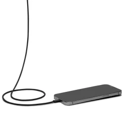 Linocell Kabler Og Adaptere|Lightning|Flettet USB-C- til USB-C-kabel 60W Svart 2 m