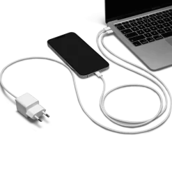 Linocell Mobiltelefonladere|GaN-hurtiglader 65 W PD 3.2 med USB-C-port