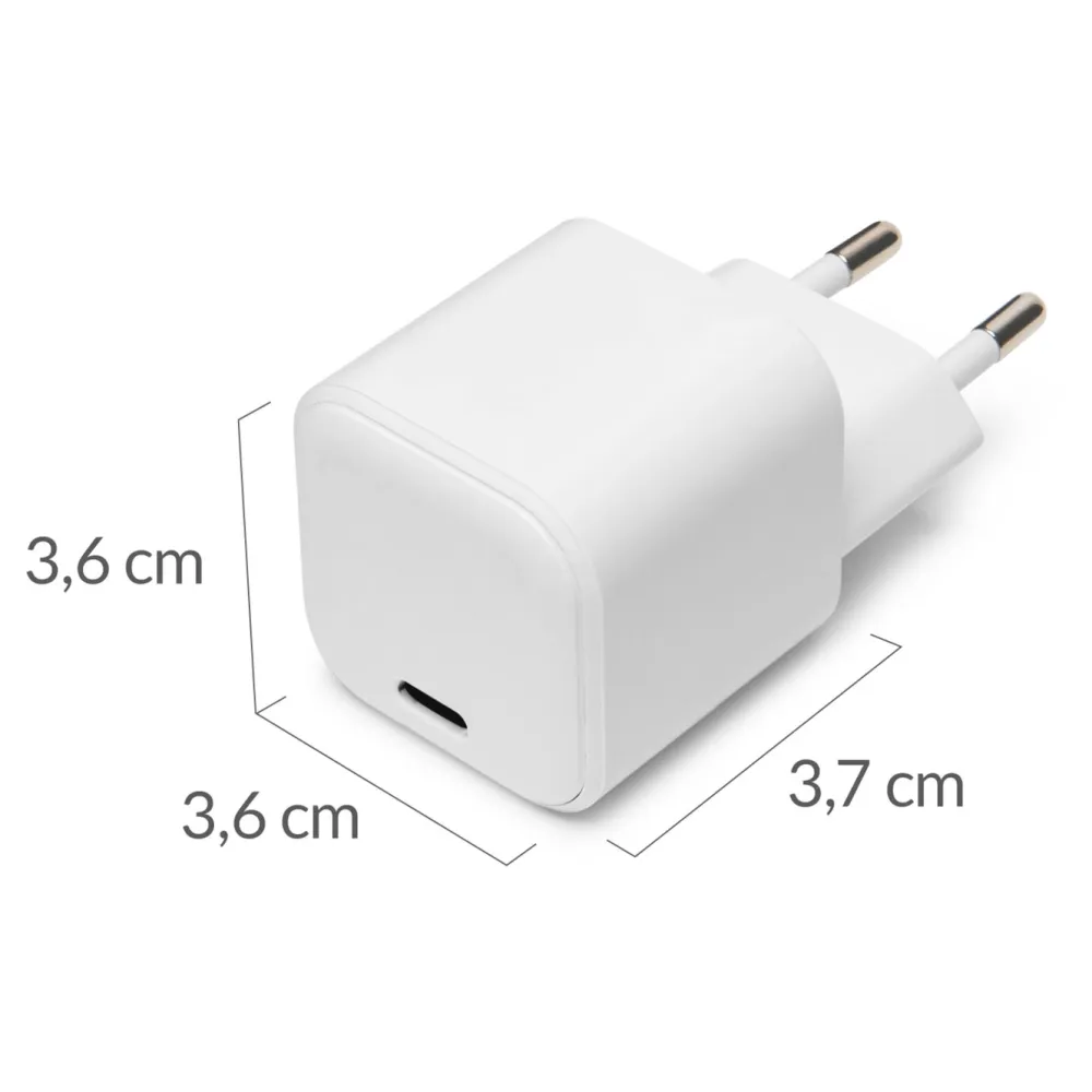 Linocell Iphone-Tilbehør|Datamus|GaN USB-C-lader med PD 65 W