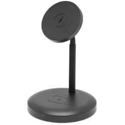 Linocell Hjemmekontor|Mobiltelefonladere|2-i-1-ladestasjon for trådløs lading