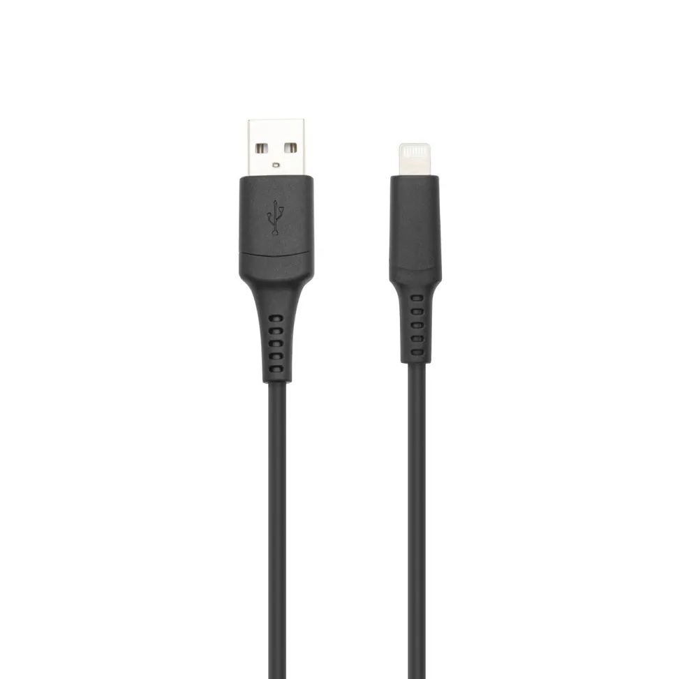 Linocell Iphone-Tilbehør|Ipad Og Tilbehør|iPad- og iPhone-billader med Lightning-kabel Svart