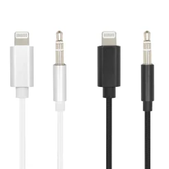 Linocell Kabler Og Adaptere|Iphone-Tilbehør|Lightning til 3,5 mm-kabel 1 m