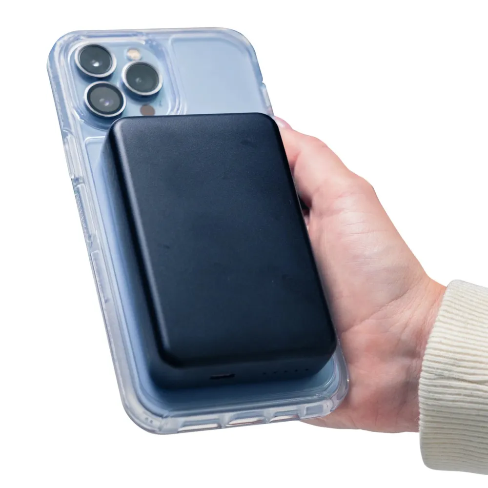 Linocell Iphone-Tilbehør|Kalkulator|Magnetisk powerbank 10 000 mAh
