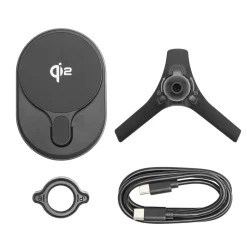 Linocell Iphone-Tilbehør|Mobiltelefonholder|Magnetisk Qi2 ladeplate til bilen 15 W