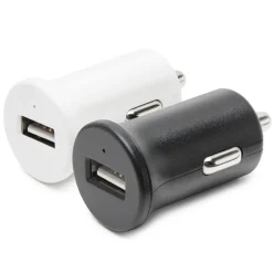 Linocell Biltilbehør|Mobiltelefonladere|Mini USB-billader 2,4 A Svart