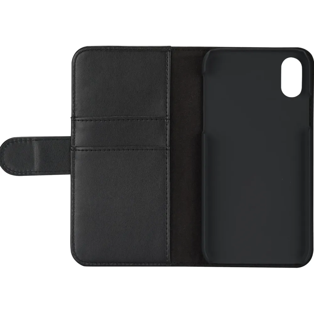 Linocell Iphone-Tilbehør|Mobildeksler & Etui|Mobiletui for iPhone X og Xs Svart