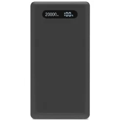 Linocell Kabler Og Adaptere|Iphone-Tilbehør|Powerbank 20000 mAh med 20W lading Svart