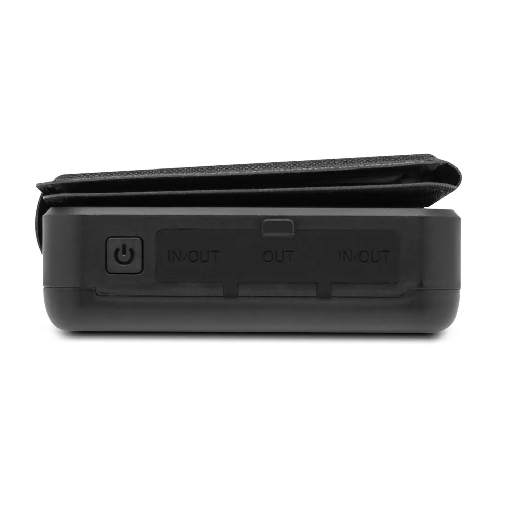 Linocell Powerbank|Mobiltelefonladere|Powerbank med solcellelading 16 000 mAh