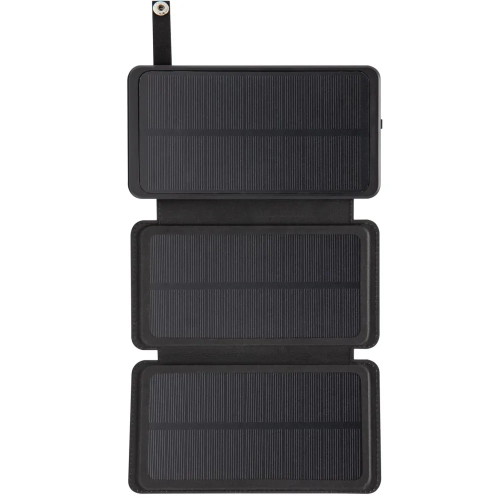 Linocell Powerbank|Mobiltelefonladere|Powerbank med solcellelading 16 000 mAh