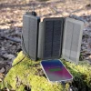 Linocell Powerbank|Mobiltelefonladere|Powerbank med solcellelading 20 W 8000 mAh