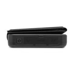 Linocell Powerbank|Mobiltelefonladere|Powerbank med solcellelading 20 W 8000 mAh