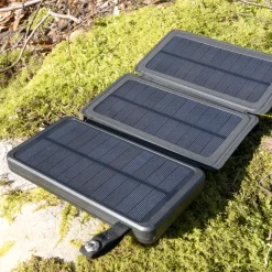 Linocell Powerbank|Mobiltelefonladere|Powerbank med solcellelading 20 W 8000 mAh