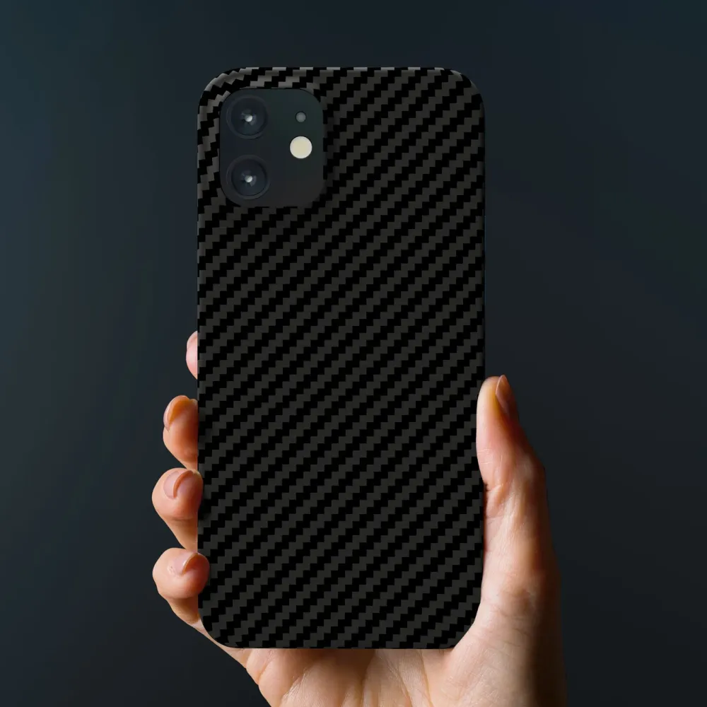 Linocell Premium Kevlar Iphone-Tilbehør|Robust deksel for iPhone 12 Mini