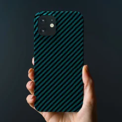 Linocell Premium Kevlar Iphone-Tilbehør|Robust deksel for iPhone 12 Mini