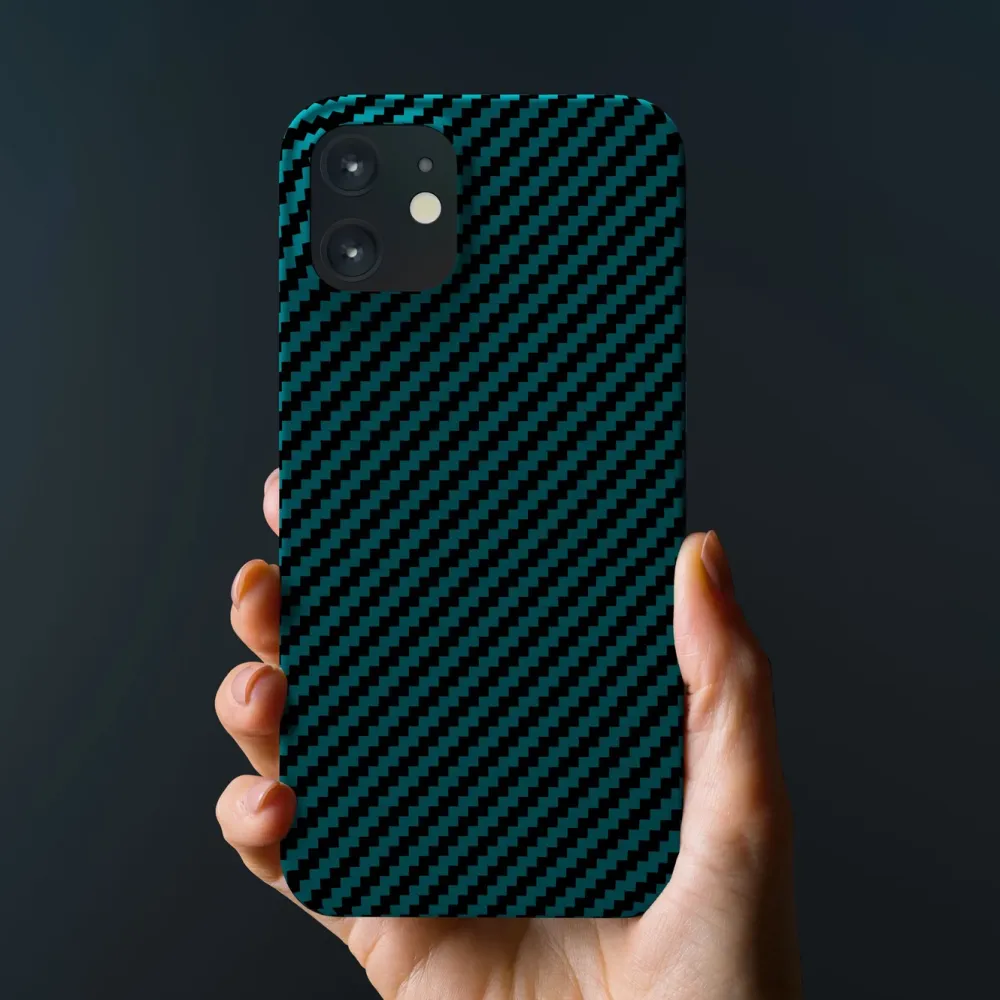 Linocell Premium Kevlar Iphone-Tilbehør|Robust deksel for iPhone 12 Mini