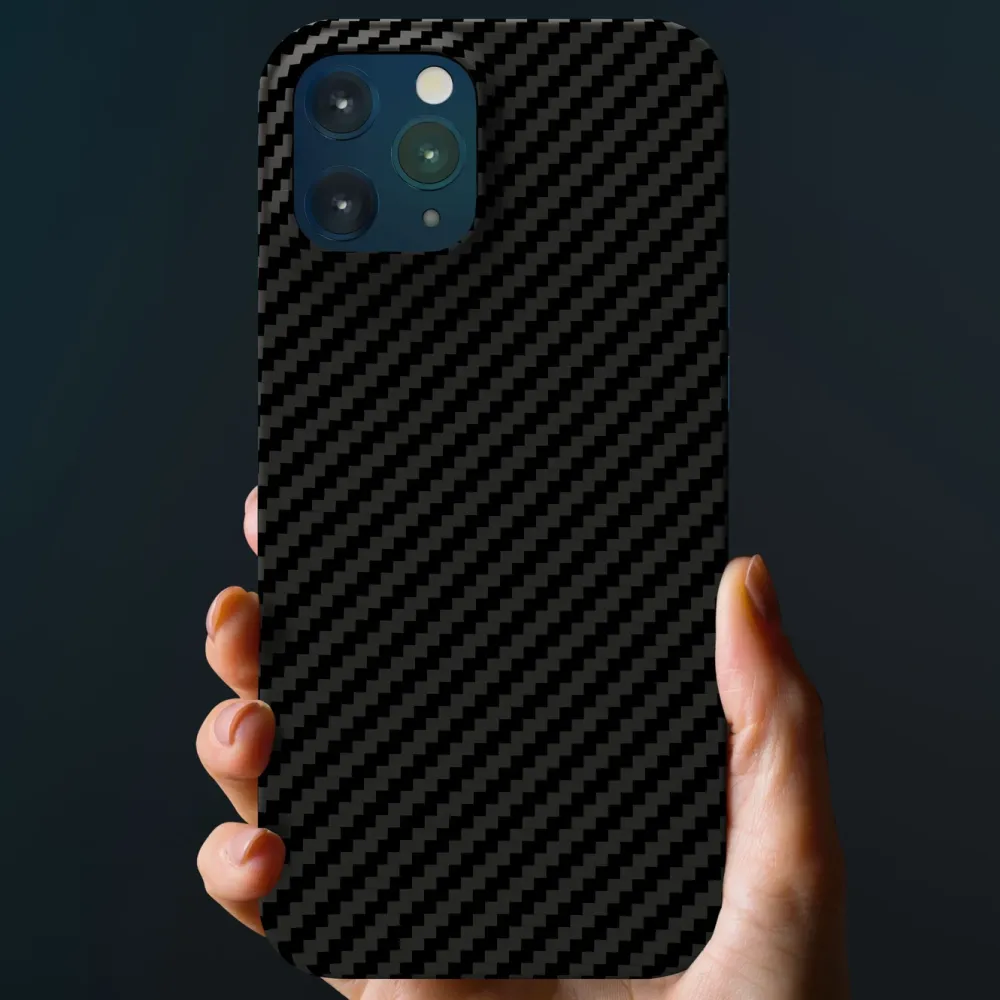 Linocell Premium Kevlar Iphone-Tilbehør|Robust deksel for iPhone 12 Pro Max
