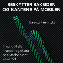 Linocell Premium Kevlar Iphone-Tilbehør|Robust deksel for iPhone 12 Pro Max