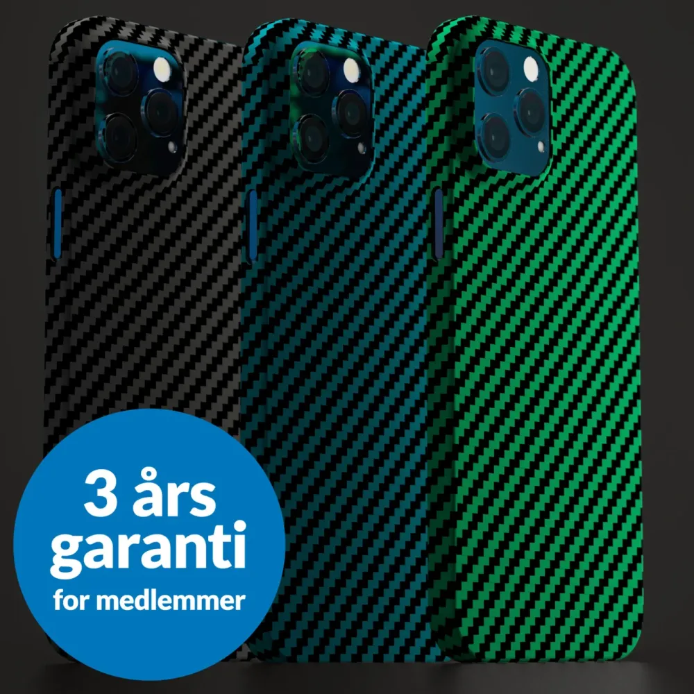 Linocell Premium Kevlar Iphone-Tilbehør|Robust deksel for iPhone 12 Pro Max
