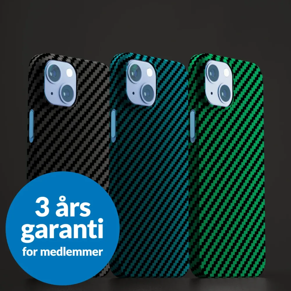 Linocell Premium Kevlar Iphone-Tilbehør|Robust deksel for iPhone 13 Mini