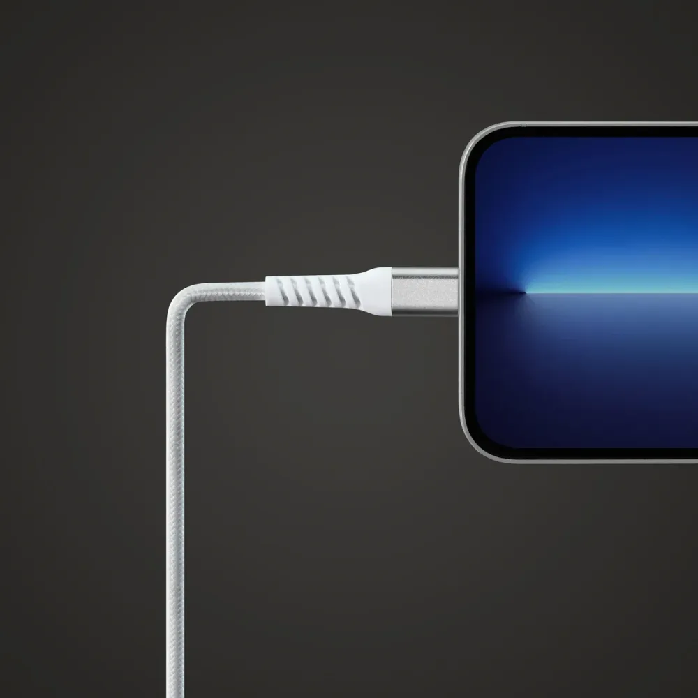 Linocell Premium Kevlar Kabler Og Adaptere|Lightning|USB-A til Lightning-kabel 1 m