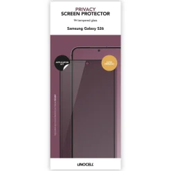 Linocell Skjermbeskytter|Privacy skjermbeskytter for Samsung Galaxy S26
