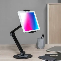 Linocell Mobiltelefonholder|Ipad Og Tilbehør|Roterbart feste for mobil og nettbrett 4,7–12,9