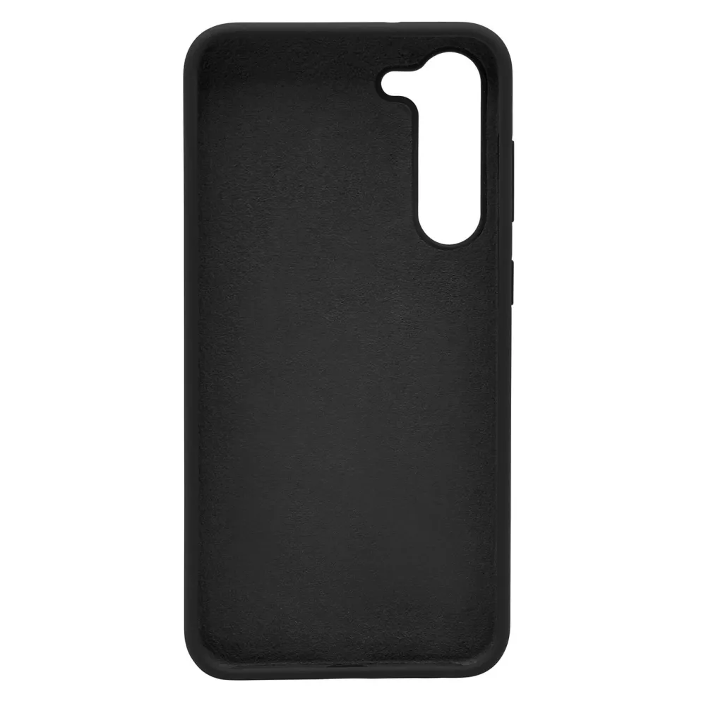 Linocell Mobildeksler & Etui|Rubber Case for Galaxy S23 Plus Svart