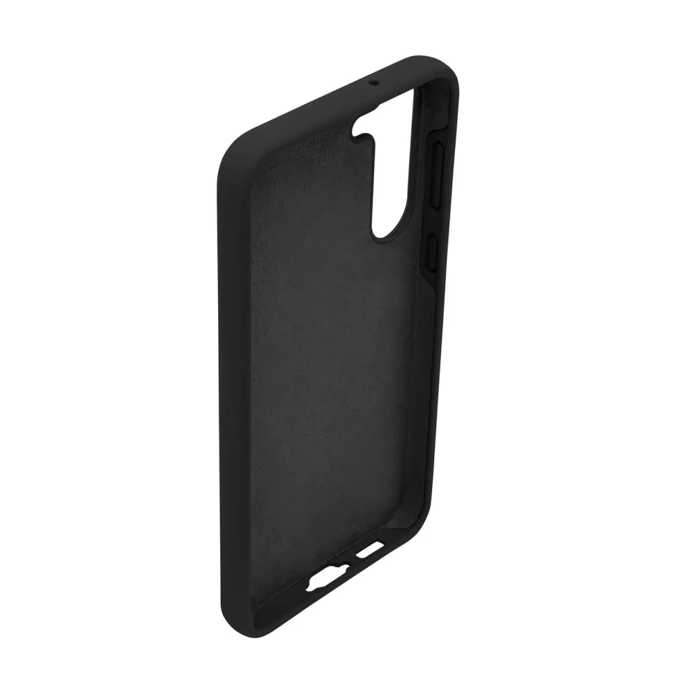 Linocell Mobildeksler & Etui|Rubber Case for Galaxy S23 Plus Svart