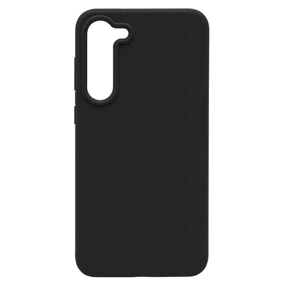 Linocell Mobildeksler & Etui|Rubber Case for Galaxy S23 Plus Svart