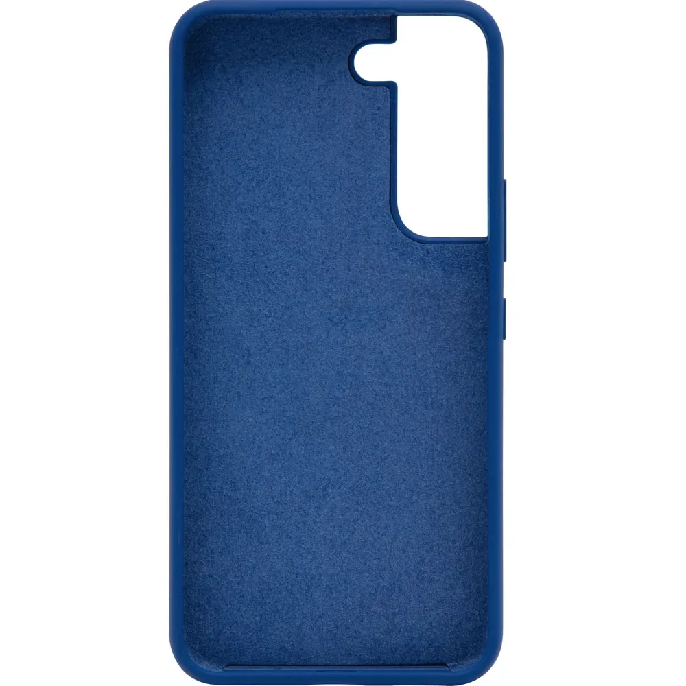 Linocell Mobildeksler & Etui|Rubber Case for Galaxy S22 Blå