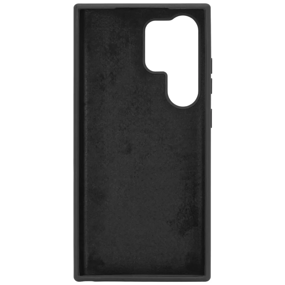 Linocell Mobildeksler & Etui|Rubber Case for Galaxy S24 Ultra - Svart