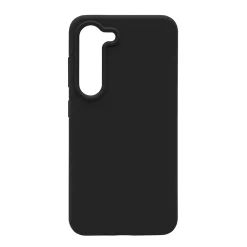 Linocell Mobildeksler & Etui|Rubber Case for Galaxy S23 Svart