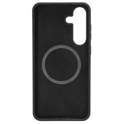 Linocell Mobildeksler & Etui|Rubber Case for Galaxy S25 Plus Svart