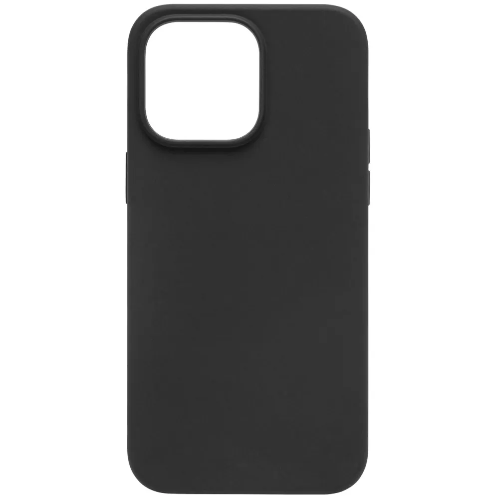 Linocell Iphone-Tilbehør|Rubber case for iPhone 15 Pro Max Svart