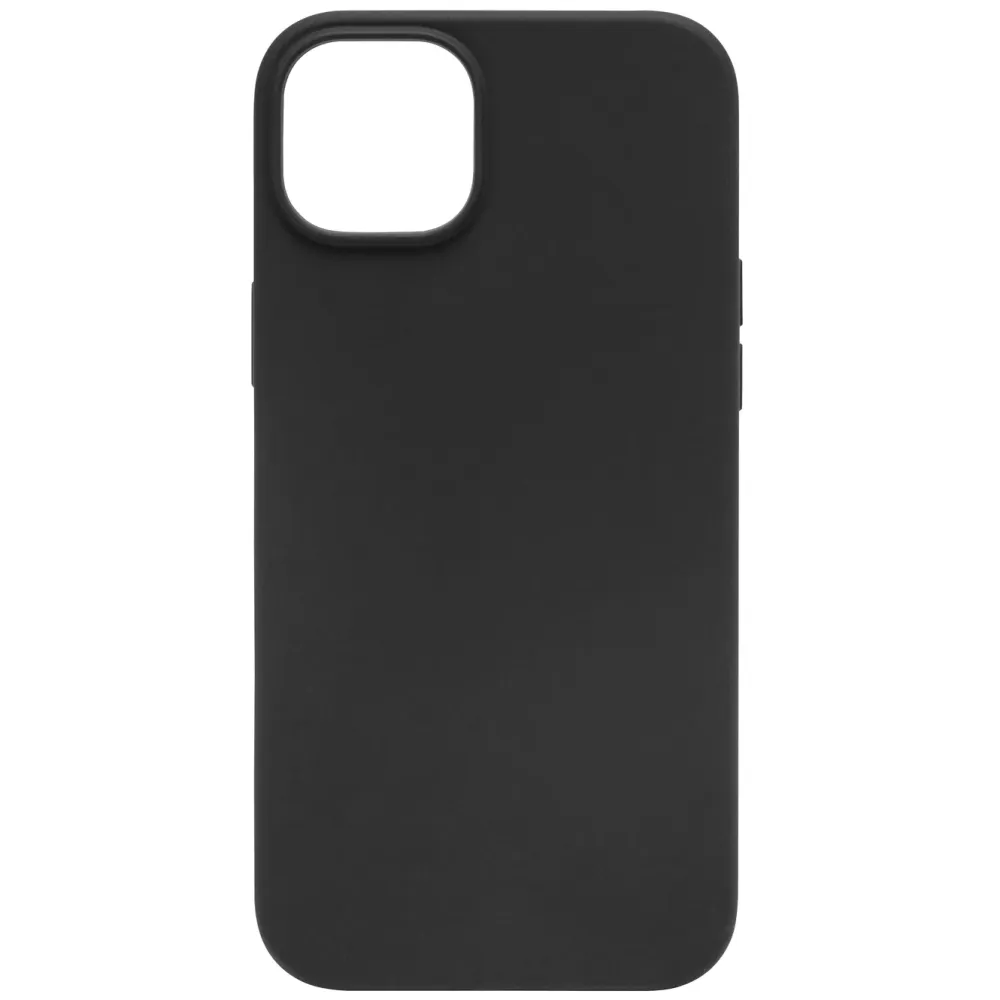 Linocell Iphone-Tilbehør|Rubber case for iPhone 15 Plus Svart