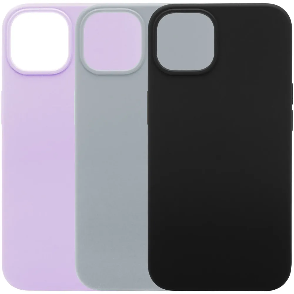 Linocell Iphone-Tilbehør|Rubber Case for iPhone 13 Grå
