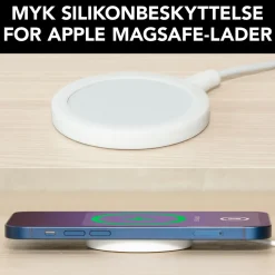Linocell Mobiltelefonladere|Silikonbeskyttelse for Magsafe-lader