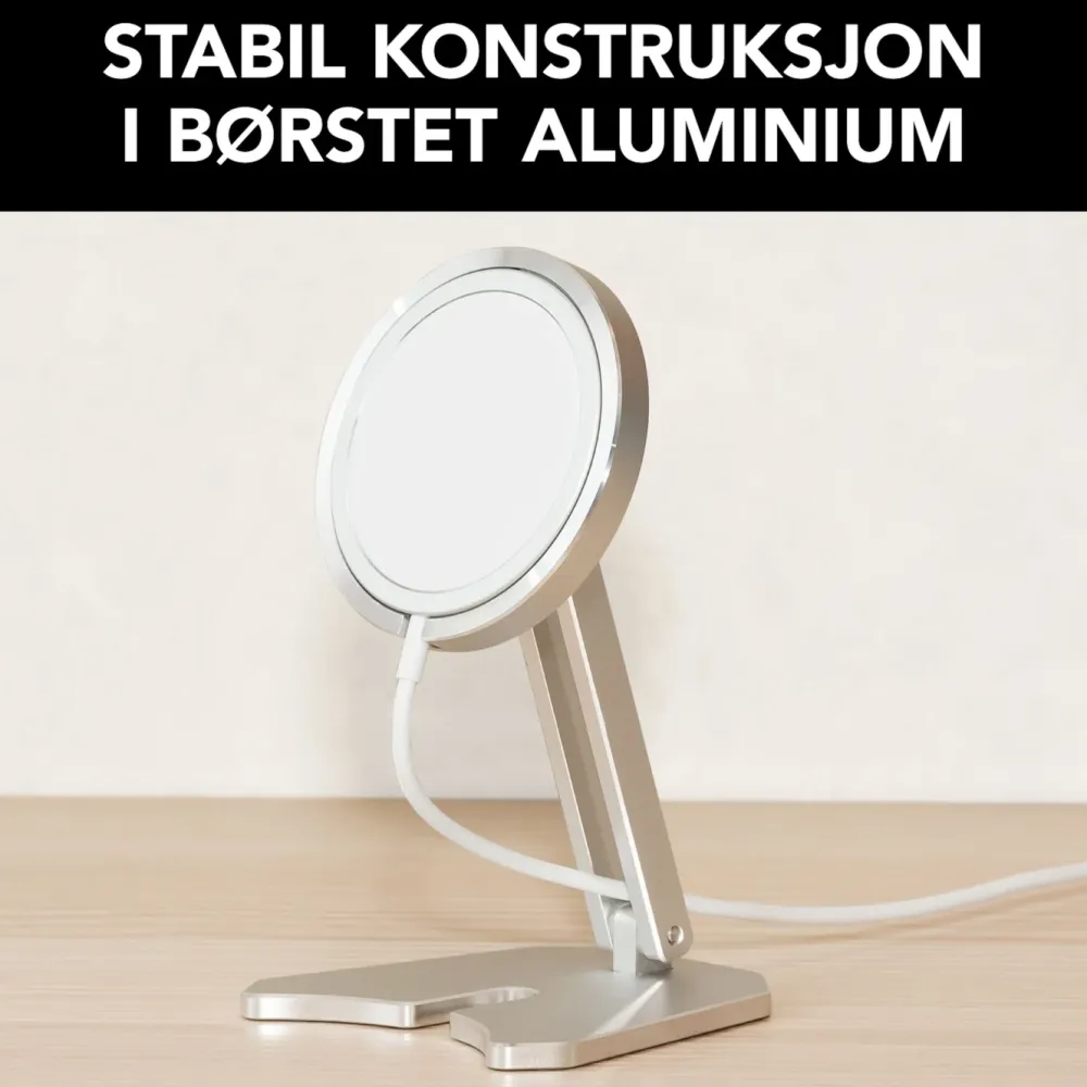 Linocell Iphone-Tilbehør|Mobiltelefonladere|Skrivebordstativ for Apple Magsafe-ladere
